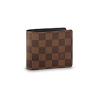 [스페셜오더]LOUIS VUITTON-N60440 루이비통 네이비 블루 다미에 인피티 3D 멀티플 월릿