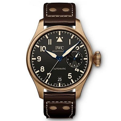 [스페셜오더]IWC-아이더블유씨 클래식 빅 파일럿 스틸 블랙다이얼 워치46mm