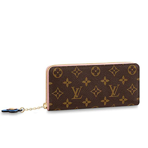 LOUIS VUITTON-M13408 루이비통 블랙 모노그램 LV x TM 클레망스 월릿