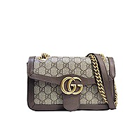 [스페셜오더]Gucci-‎446744 구찌 페일 그린 GG 마몽 미니 숄더백 22cm