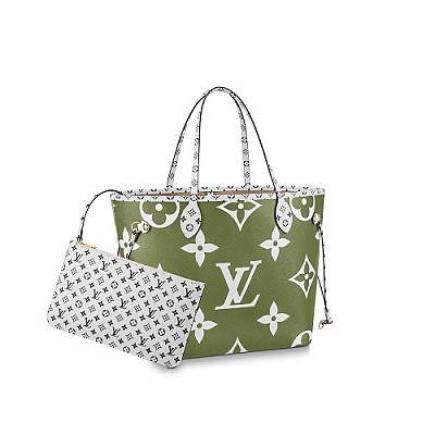 [스페셜오더]LOUIS VUITTON-M43988 루이비통 모노그램 트래블 패치 디테일 네버풀 MM