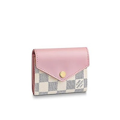 [스페셜오더]LOUIS VUITTON-N60166 루이비통 코클리코 송아지 가죽 다미에 에벤 캔버스 조에 월릿