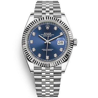 [스페셜오더]ROLEX-롤렉스 데이트저스트 데이트 스틸 실버다이얼 쥬빌리 브레슬릿 남성시계 41mm