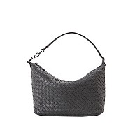 [스페셜오더]BOTTEGA VENETA-239988 보테가 베네타 네로 인트레치아토 나파 스몰 숄더백