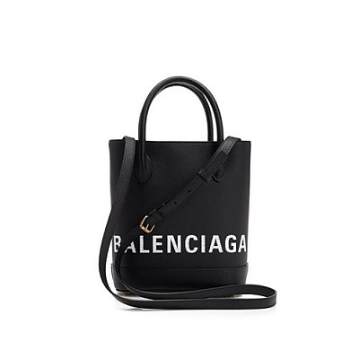 [스페셜오더]BALENCIAGA-596159 발렌시아가 블랙 빌 VILLE XXS 토트백