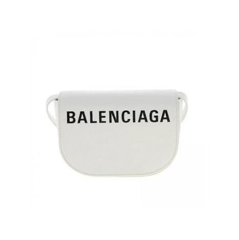 [스페셜오더]BALENCIAGA-550639 발렌시아가 화이트 스몰 빌리 데이 박스 숄더백 XS