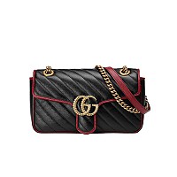 GUCCI-443497 4143 구찌 블루 GG 데님 GG 마몽 스몰 숄더백