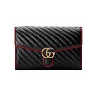 [스페셜오더]GUCCI-498079 1000 구찌 블랙 GG 마몽 마틀라세 이미테이션클러치