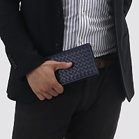 [스페셜오더]BOTTEGA VENETA-316005 보테가 베네타 네로 인트레치아토 VN 콘티넨탈 레플리카지갑