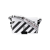 [스페셜오더]Off-White-OF038 오프-화이트 Black&White 미니 바인더 클립 크로스 바디백