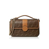 [스페셜오더]FENDI-8BT297 펜디 블랙 더블 F 라지 체인 핸드백 #팬디이미테이션