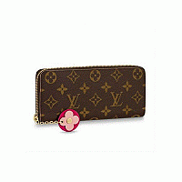 [스페셜오더]LOUIS VUITTON-M62967 루이비통 에삐 레더  블루밍 코너 로즈발레린 클레망스 월릿