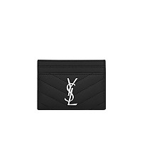 [스페셜오더]SAINT LAURENT-423291 생 로랑 블랙 골드 모노그램 신용카드 케이스