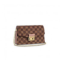 [스페셜오더]LOUIS VUITTON-N61273 루이비통 핑크 다미에 에벤 크로아제트 체인 월릿