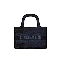 DIOR-디올 에크루/그레이 Oblique 자수 Dior Book Tote 라지 토트백 42cm - M1286ZRIW_M20I