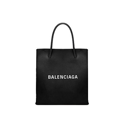 [스페셜오더]BALENCIAGA-572411 발렌시아가 블랙 SHOPPING XXS NORTH SOUTH 토트백