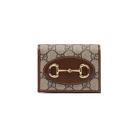 [스페셜오더]GUCCI-‎658549 8563 구찌 브라운 홀스빗 GG 수프림 1955 카드 케이스