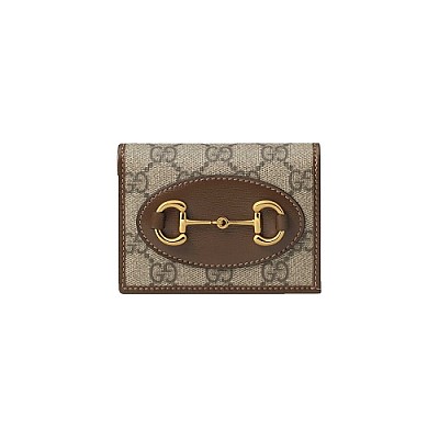 [스페셜오더]GUCCI-621887 8308 구찌 GG 수프림 구찌 홀스빗 1955 카드 케이스 지갑