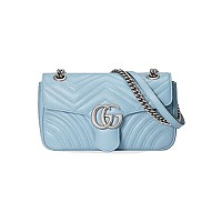 GUCCI-443497 4143 구찌 블루 GG 데님 GG 마몽 스몰 숄더백