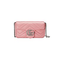 [스페셜오더]GUCCI-476433 4340 구찌 GG 마몽 블루 가죽 수퍼 미니백