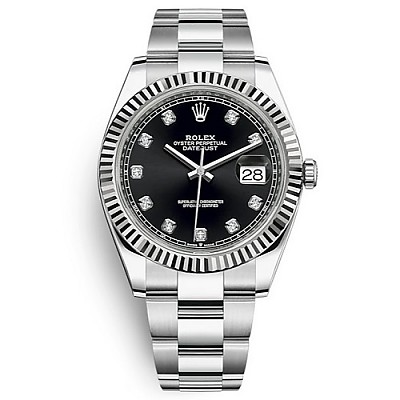 [스페셜오더]ROLEX-롤렉스 데이트저스트 데이트 스틸 실버다이얼 쥬빌리 브레슬릿 남성시계 41mm