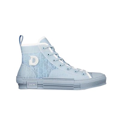 DIOR-3SH118 디올 라이트 블루 B23 DIOR & DANIEL ARSHAM 하이탑 스니커즈 남여공용