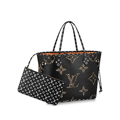 [스페셜오더]LOUIS VUITTON-M43988 루이비통 모노그램 트래블 패치 디테일 네버풀 MM