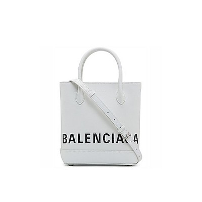 [스페셜오더]BALENCIAGA-596159 발렌시아가 화이트 빌 VILLE XXS 토트백