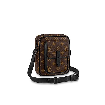 [스페셜오더]LOUIS VUITTON-M58644 루이비통 블랙 토뤼옹 가죽 크리스토퍼 슬림 백팩