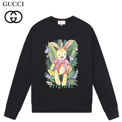 GUCCI-08263 구찌 아이보리 프린트 장식 스웨트셔츠 여성용