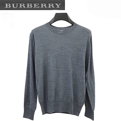 BURBERRY-08289 버버리 네이비 TB 로고 디테일 스웨터 남성용