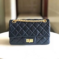 [스페셜오더]CHANEL-AS0874 샤넬 핑크 2.55 빈티지 실버 메탈 미니 플랩 백