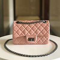 [스페셜오더]CHANEL-AS0874 샤넬 네이비 2.55 빈티지 골드 메탈 미니 플랩 백