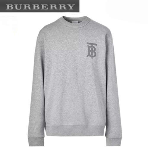 BURBERRY-80298881 버버리 레드 모노그램 모티프 스웨트셔츠