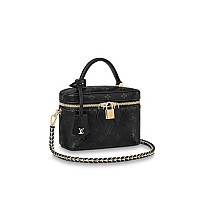 LOUIS VUITTON-M25219 루이비통 화이트 모노그램 램스킨 베니티 PM