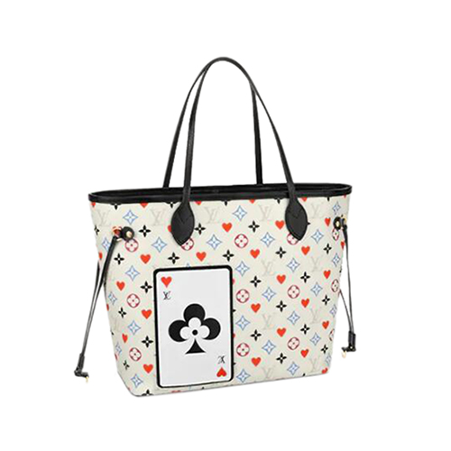 [스페셜오더]LOUIS VUITTON-M57462 루이비통 화이트 모노그램 게임 온 네버풀 MM