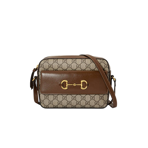 [스페셜오더]GUCCI-645454 8563 구찌 브라운 GG 수프림 홀스빗 1955 스몰 숄더백