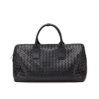 [스페셜오더]BOTTEGA VENETA-630252 보테가 베네타 블랙 인트레치아토 라지 더플 여행용 가방