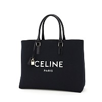 [스페셜오더]CELINE-190062 #셀린느이미테이션 내추럴 로고 프린트 코튼 토트백