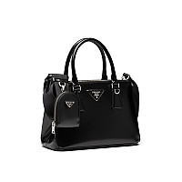 PRADA-1BA896 프라다 블랙 스몰 프라다 갤러리아 가죽 백