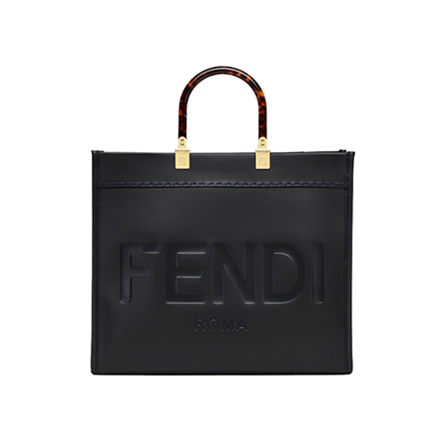 [스페셜오더]FENDI-8BH386 펜디 블랙 선샤인 미디엄 쇼퍼 백