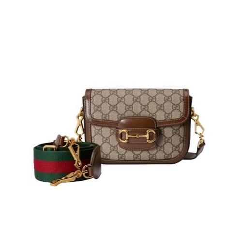 [스페셜오더]GUCCI-658574 8565 구찌 브라운 홀스빗 GG 수프림 1955 미니 핸드백