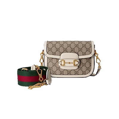 [스페셜오더]GUCCI-658574 8565 구찌 브라운 홀스빗 GG 수프림 1955 미니 핸드백