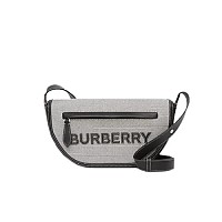 [스페셜오더]BURBERRY-80363811 버버리 블랙 스몰 레더 올림피아 백