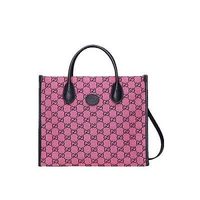 [퍼팩트버전]GUCCI-659983 4487 구찌 라이트 블루 GG 멀티컬러 스몰 토트백