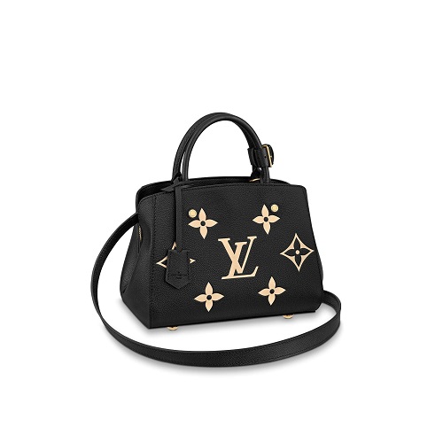 [스페셜오더]LOUIS VUITTON-M45778 루이비통 블랙 모노그램 엠보스드 몽테뉴 BB 핸드백