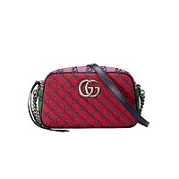 [스페셜오더]GUCCI-447632 1000 구찌 블랙 GG 마몽 마틀라세 스몰 숄더백