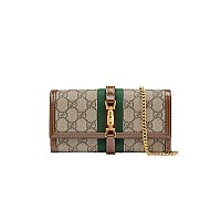 [스페셜오더]GUCCI-652681 3382 구찌 다크 그린 울 재키 1961 체인 월릿