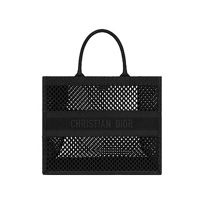 [스페셜오더]CHRISTIAN DIOR-M1296 디올 CLAY 메쉬 자수 스몰 BOOK TOTE 백