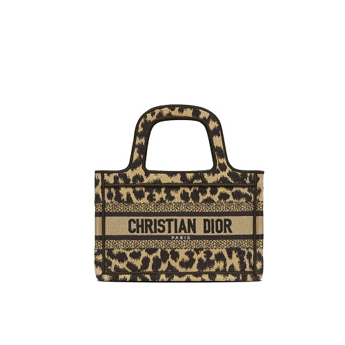 [스페셜오더]CHRISTIAN DIOR-M1271 디올 베이지 Mizza 멀티 컬러 자수 미니 DIOR BOOK TOTE 백